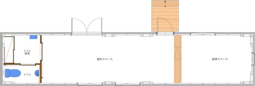 飲食店 シングルタイプ スマートモデューロ 平面図